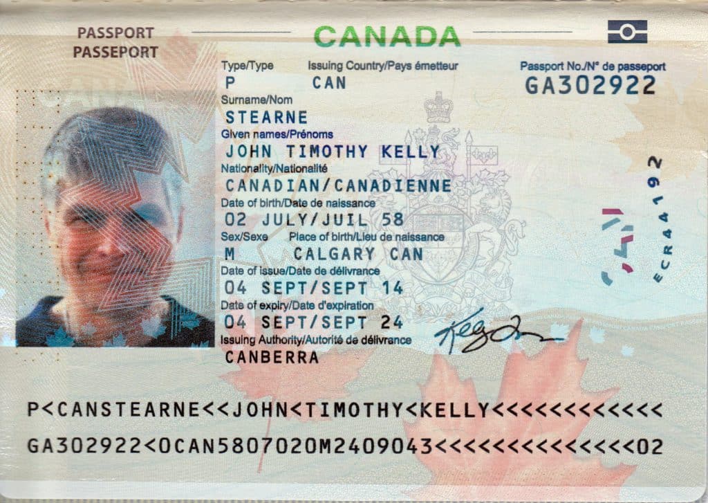 Canadian Passport