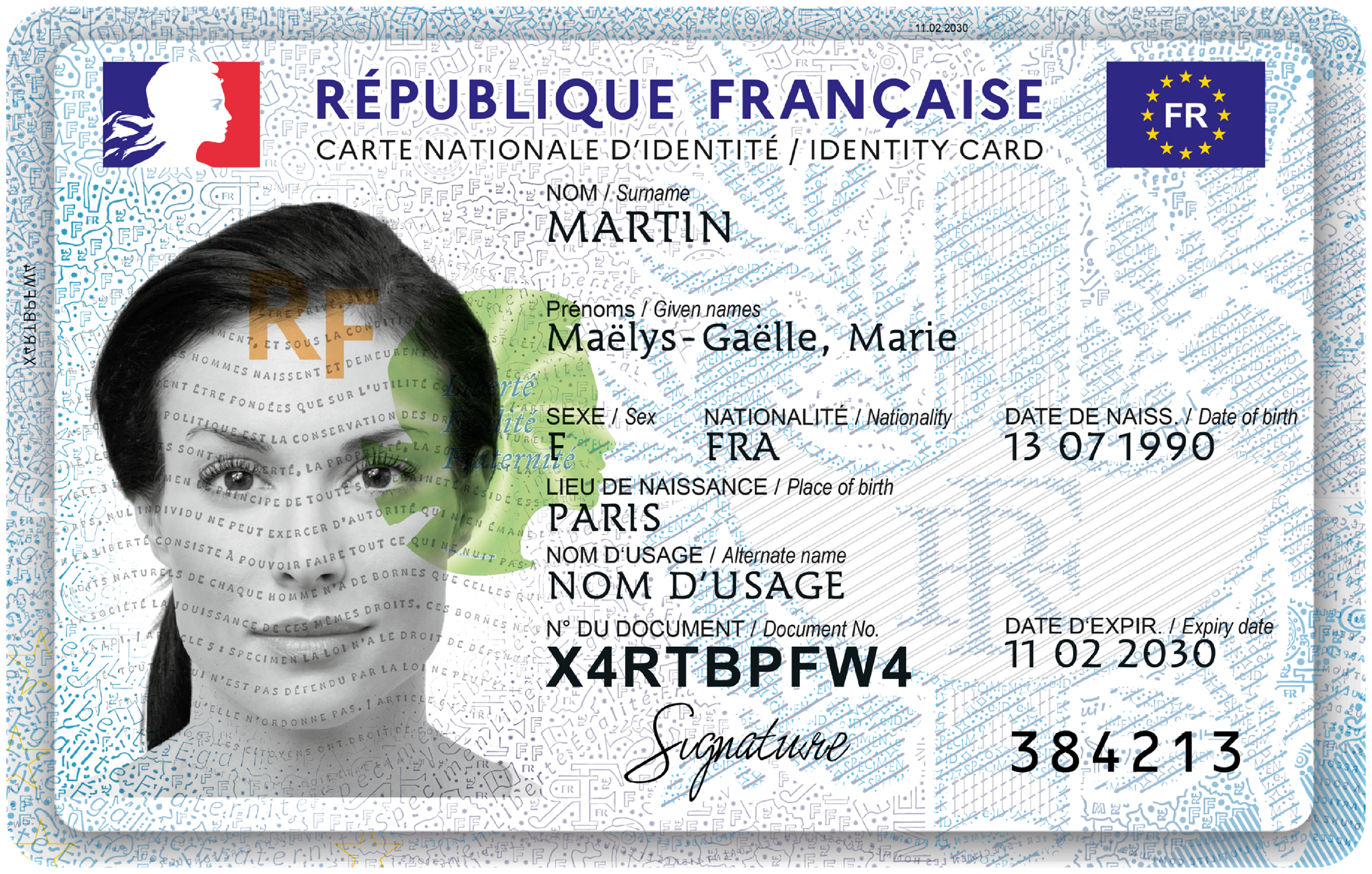 French ID Card